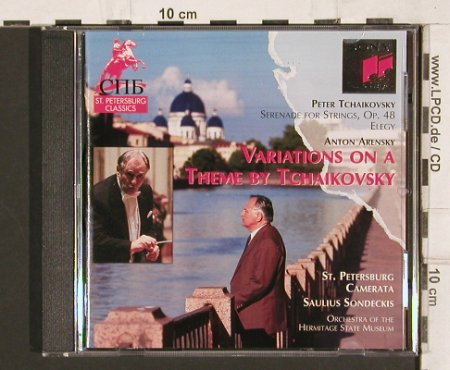 Tschaikovsky,Peter/Anton Arensky: Serenade for Strings/Variationen, Sony(SMK 58 976), NL, 1994 - CD - 81804 - 7,50 Euro