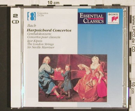 Bach,Johann Sebastian: Harpsichord Concertos,BWV 1052-1059, Sony(SB2K 53243), NL, 1993 - 2CD - 81809 - 10,00 Euro