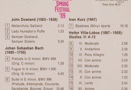 Brabec,Lubomir: Live at Prague Spring Festival '89, Multi Sonic(31 0007-2), CSSR, 1989 - CD - 81830 - 12,50 Euro