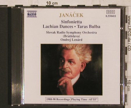 Janacek,Leos: Sinfonietta,Taras Bulba, Naxos(8.550411), D, 1990 - CD - 81842 - 5,00 Euro