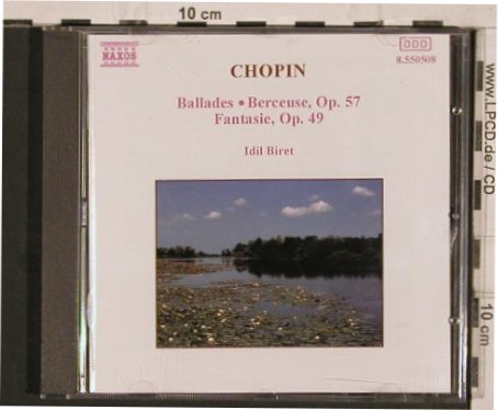 Chopin,Frederic: Ballades,Berceuse,op.57, op.49, Naxos(8.550508), D, 1992 - CD - 81858 - 5,00 Euro