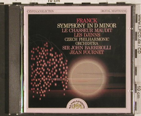 Franck,Cesar: Symphony in D Minor - Le Chasseur.., Supraphon(11 0613-2), CZ, 1988 - CD - 81865 - 9,00 Euro