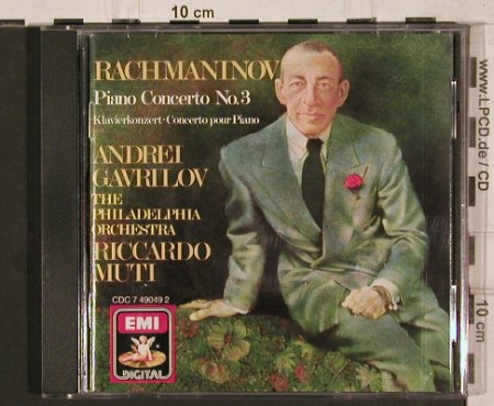 Rachmaninoff,Sergei: Piano Concerto No.3, d-moll op.30, EMI(CDC 7 49049 2), UK, 1987 - CD - 81881 - 10,00 Euro