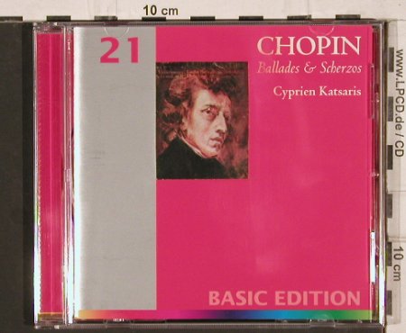 Chopin,Frederic: Ballades&Scherzos, Cyprien Katsaris, Teldec(21)(8573-89303-2), D, 2001 - CD - 81906 - 5,00 Euro