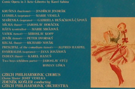 Smetana,Bedrich: The Bartered Bride, Supraphon/PCM(90C37-7309-11), J, 1984 - 3CD - 81920 - 40,00 Euro