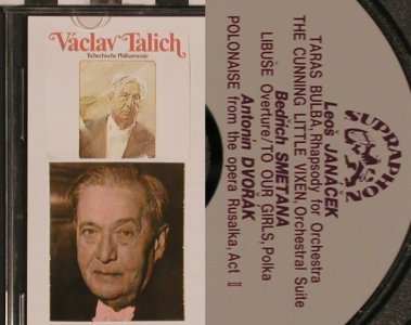 Talich,Vaclav: Janacek,Smetana,Dvorak, stoc, Supraphon(COCO-75208), J, 1992 - CD - 81943 - 7,50 Euro