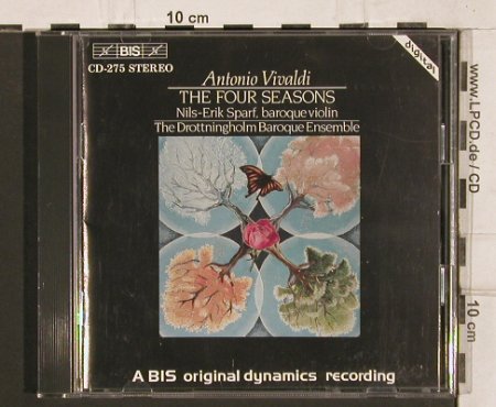Vivaldi,Antonio: The four seasons, BIS(CD-275), A, 1985 - CD - 81980 - 7,50 Euro