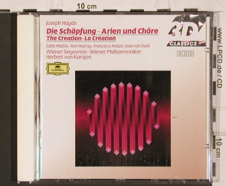 Haydn,Joseph: Die Schöpfung-Arien und Chöre, D.Gr.(429 489-2), D, 1983 - CD - 81983 - 7,50 Euro