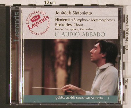 Janacek,Leos/Hindemith/Prokofiev: Sinfonietta/Sym.Metamorph/Chout, Decca Legends(470 264-2), D, 2002 - CD - 82121 - 9,00 Euro