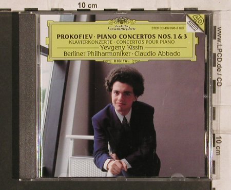 Prokofiev,Serge: Piano Concertos Nos.1&3,op.10,op.26, D.Gr.(439 898-2), D, 1994 - CD - 82125 - 6,00 Euro