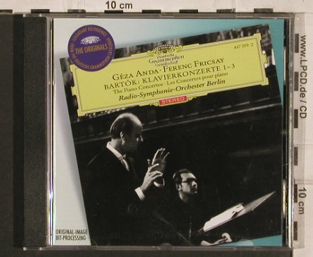 Bartók,Béla: Klavierkonzerte 1-3, D.Gr.(447 399-2), D,  - CD - 82138 - 6,00 Euro