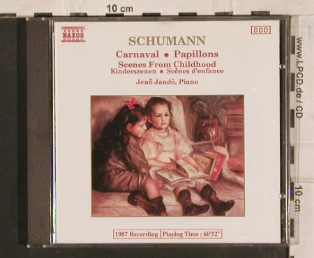 Schumann,Robert: Kinderszenen Carnaval  Papillons, Naxos(8.550076), D, 1988 - CD - 83751 - 7,50 Euro