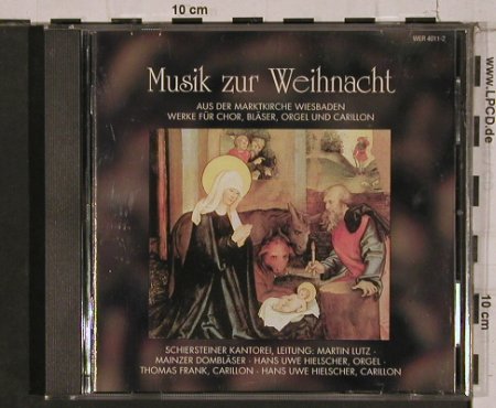 V.A.Musik zur Weihnacht: aus der Marktkirche Wiesbaden, Wergo(WER 4011-2), D/A, 1993 - CD - 84388 - 10,00 Euro
