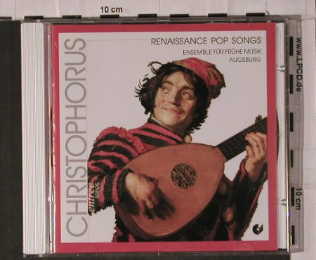 Ensemble für frühe Musik Augsburg: Renaissance Pop Songs, Christophorus(CHE 0130-2), D, 2007 - CD - 84427 - 7,50 Euro
