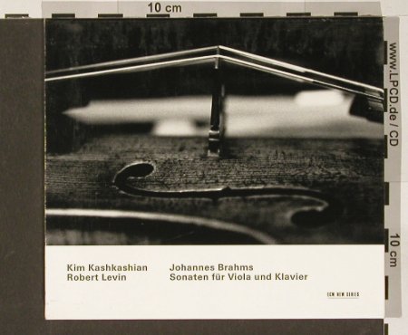 Brahms,Johannes: Sonaten für Viola und Klavier, ECM NS 1630(457 068-2), D, 1997 - CD - 90870 - 10,00 Euro