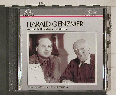 Genzmer,Harald: Musik f. Blechbl.&Klavier, Thorofon(), A, 2002 - CD - 90947 - 7,50 Euro