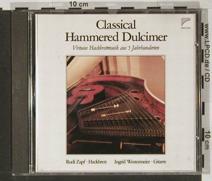 Zapf,Rudi / Ingrid Westermeier: Classical Hammered Dulcimer, Digital(OV-75007), D, 1990 - CD - 91003 - 10,00 Euro