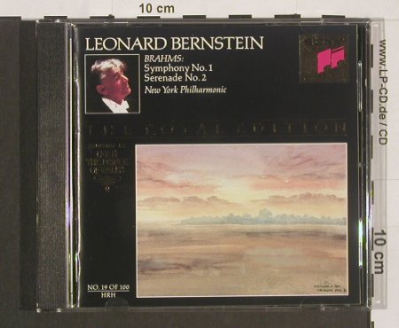 Brahms,Johannes: Sinfonie Nr.1/Serenade Nr.2, Sony(), NL, 1992 - CD - 91099 - 5,00 Euro
