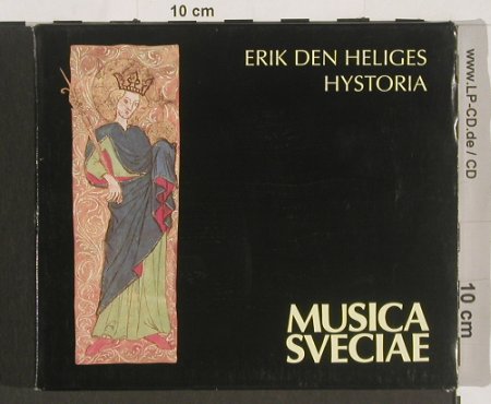 V.A.Erik Den Heliges: Hystoria, (box vg-), Musicae Sveciae(), S, 1994 - CD - 91173 - 7,50 Euro