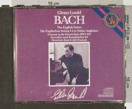 Bach,Johann Sebastian: von Glenn Gould, CBS(), AUS, 1977 - 2CD - 91318 - 7,50 Euro