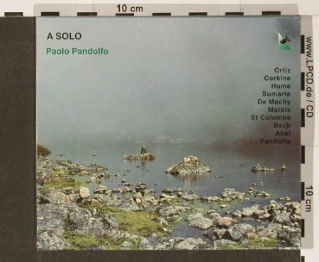 Pandolfo,Paolo: A Solo, Glossa(), EU, 98 - CD - 91325 - 10,00 Euro