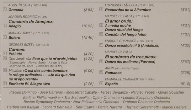 V.A.Espana 1992: Die Olympiade der Spanien Hits, Deutsche Gramophon(437 200-2), D, 1992 - CD - 91418 - 10,00 Euro