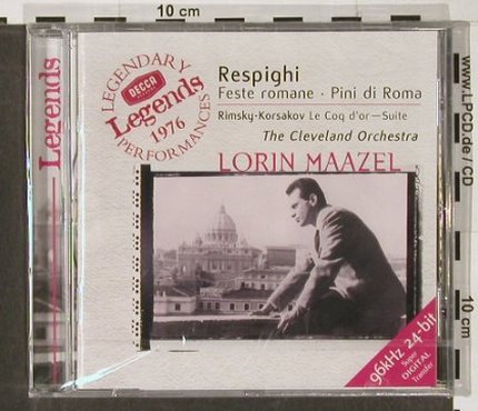 Respighi,Ottorino: Festa Romane, Pini di Roma, FS-New, Decca(), D, 2000 - CD - 91486 - 11,50 Euro