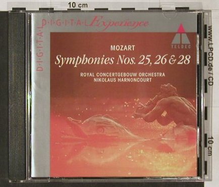 Mozart,Wolfgang Amadeus: Sinfonien Nr. 25, 26 & 28, Teldec(), D, 1993 - CD - 91621 - 7,50 Euro