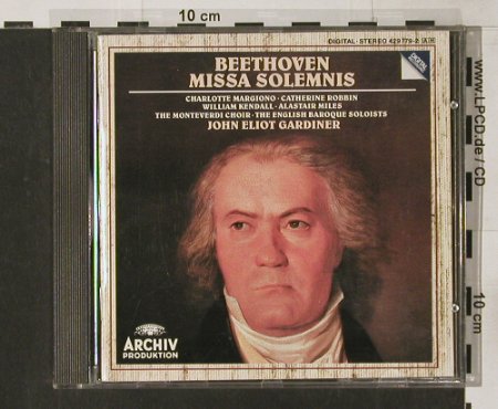 Beethoven,Ludwig van: Missa Solemnis, Archiv(429 779-2), D, 1990 - CD - 91666 - 7,50 Euro