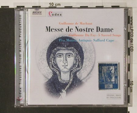 De Machaut,Guillaume: Messe De Nostre Dame, Archiv(), D,  - CD - 91690 - 10,00 Euro