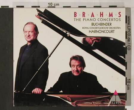 Brahms,Johannes: The Piano Concertos, Teldec(), D,  - 2CD - 91692 - 11,50 Euro