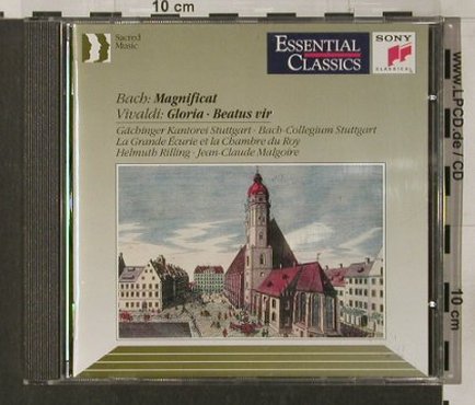 Bach,Johann Sebastian / Vivaldi: Magnificat / Gloria, Beatus Vir, Sony(), NL, 1992 - CD - 91812 - 6,00 Euro