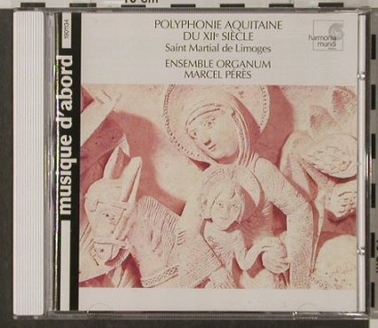 V.A.Aquitanische Polyphonie: ...des 12.Jhd.St.Martial de Limoges, Harmonia Mundi(), D, 1998 - CD - 92016 - 7,50 Euro