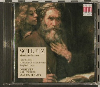 Schütz,Heinrich: Matthäus-Passion SWV 479, Berlin Classics(), D, 1997 - CD - 92032 - 6,00 Euro