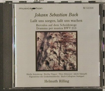 Bach,Johann Sebastian: Laßt uns Sorgen,laßt uns wachen, Musicaphon(M 51356), D, 1995 - CD - 92040 - 7,50 Euro