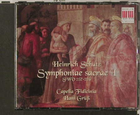 Schütz,Heinrich: Symphoniae Sacrae 1, SWV 257-276, Berlin Classics(0092502BC), D, 1997 - 2CD - 92041 - 9,00 Euro