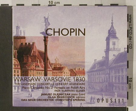 Chopin,Frederic: Warschau 1830, Opus111(), F, 1999 - CD - 92138 - 7,50 Euro