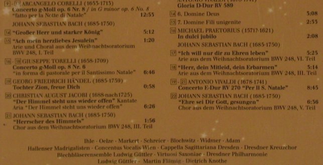 Güttler,Ludwig: In Dulci Jubilo,Weihnachten mit, Berlin Classics(), , 2001 - 2CD - 92219 - 6,00 Euro