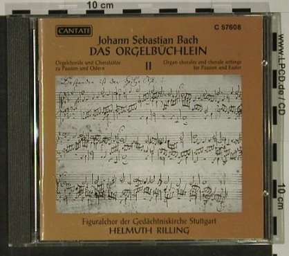 Bach,Johann Sebastian: Das Orgelbüchlein Vol. 2, Cantate(), D, 1995 - CD - 92660 - 7,50 Euro