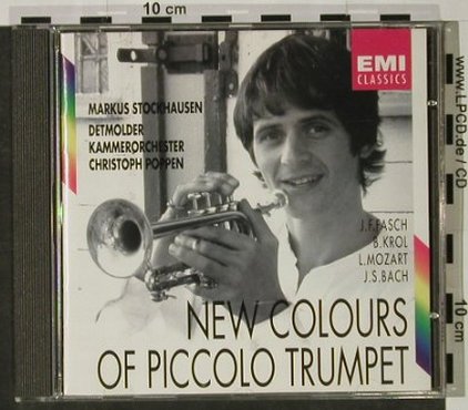 Stockhausen,Markus: New Colours Of Piccolo Trumpet, EMI(318329), NL, 1993 - CD - 92698 - 10,00 Euro