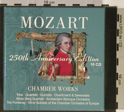 Mozart,Wolfgang Amadeus: 250th Anniv.Edition,Chamber Works, Warner(), EU,BoxSet, 2005 - 16CD - 93066 - 30,00 Euro