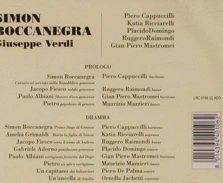 Verdi,Guiseppe: Simon Boccanegra, FS-New, RCA(), , 1994 - 2CD - 93088 - 10,00 Euro
