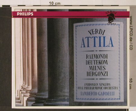 Verdi,Guiseppe: Attila, Philips(), D, 1989 - 2CD - 93097 - 10,00 Euro