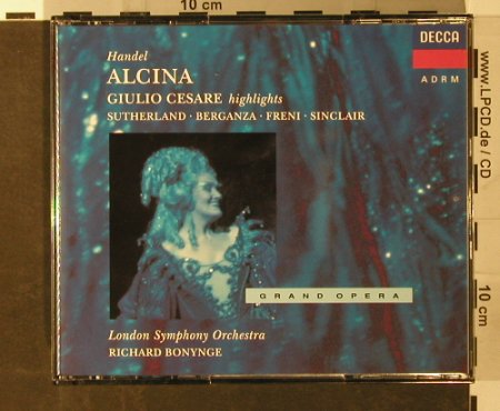 Händel,Georg Friedrich: Alcina, Giulio Cesare,Highlights, Decca(433 723-2), D, 1992 - 3CD - 93469 - 12,50 Euro