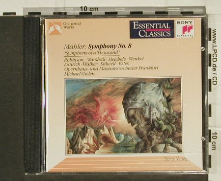 Mahler: Symphony No.8, M.Gielen Frankfurt, Sony(), A, 1981 - CD - 94352 - 5,00 Euro