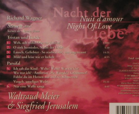 Wagner,Richard: Tristan & Isolde/Parsifal - Szenen, EW/Teldec(), D, 1997 - CD - 94597 - 5,00 Euro