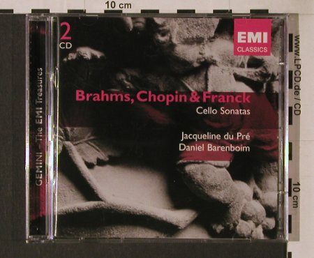 Brahms,J. / Chopin / Franck: Cello Sonatas, EMI(5 86233 2), EU, 2004 - 2CD - 94600 - 7,50 Euro