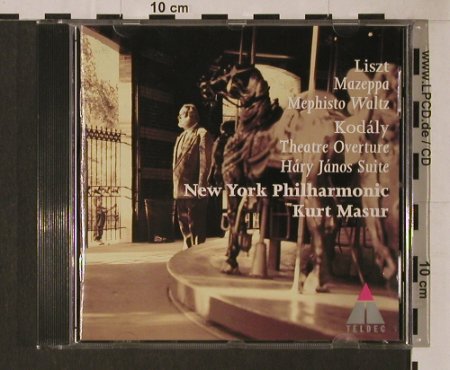 Liszt,Franz / Z.Kodaly: Mazeppa / Mephisto Waltz / Theatre, Teldec(), D, 1995 - CD - 94609 - 10,00 Euro