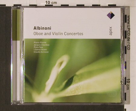 Albinoni,Tomaso: Oboe and Violin Concertos, Warner Classics(), EU, 2002 - CD - 94658 - 5,00 Euro