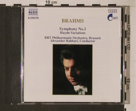 Brahms,Johannes: Sinfonie Nr.1 / Haydn Variations, Naxos(8.550278), D, 1989 - CD - 94706 - 5,00 Euro